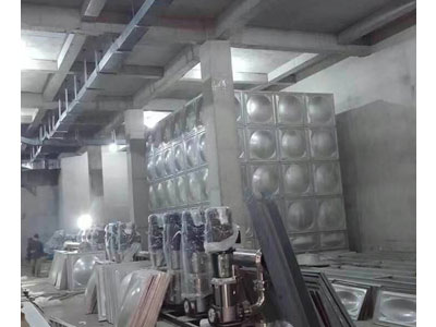 美丽岛水上乐园项目不锈钢水箱供货施工