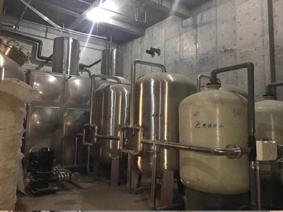美丽岛水上乐园项目水处理设备安装施工