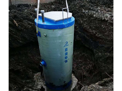 一体化地埋式预制污水提升泵站